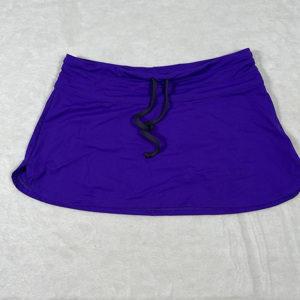 Athleta Fun In The Sunwara Swim Skirt Womens Size XXS Purple Beach‎ Athleisure